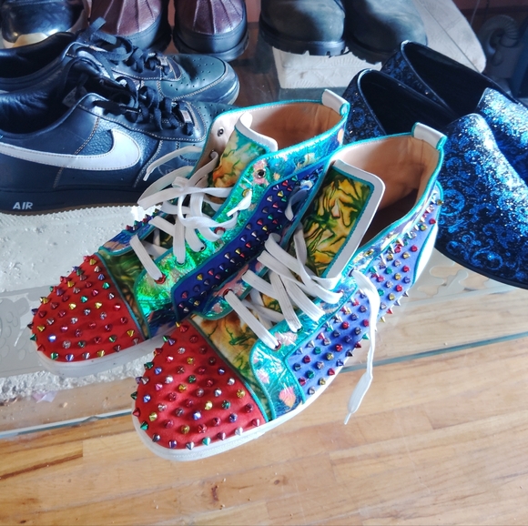 Christian Louboutin Sneakers Men Size 13 - Picture 2 of 2